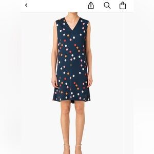 Akris punto polka dot dress
